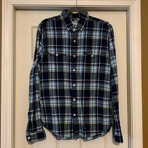 Express Double-Pocket Flannel Dress Shirt